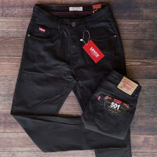 Calça levis tradicional masculina 2024 501