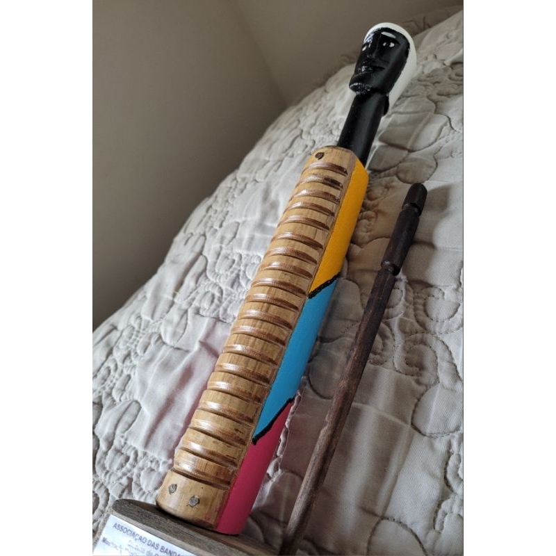 Casaca, instrumento de percussão capixaba 33 cm de altura | Shopee Brasil