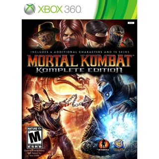 mortal kombat komplete edition xbox 360 - MIDIA FÍSICA