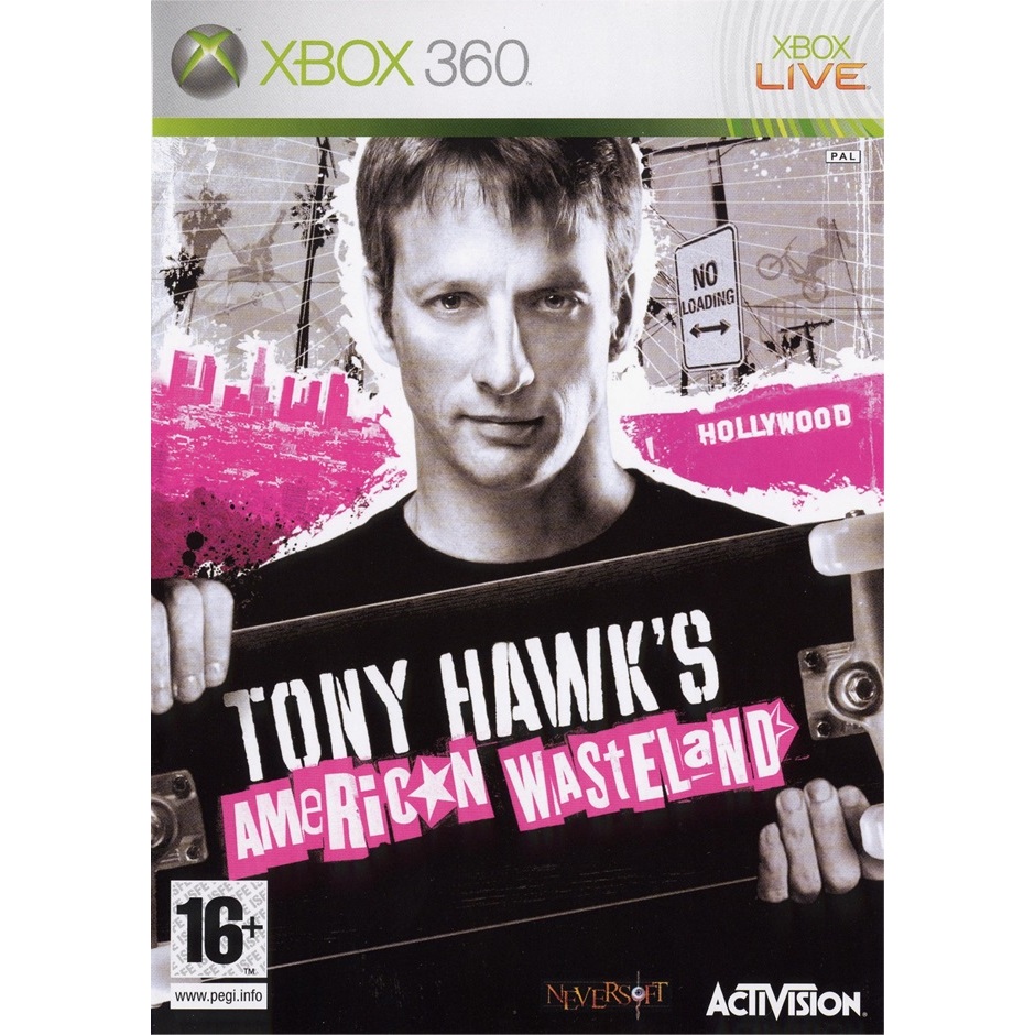 tony hawk´s american wasteland midia fisica - xbox 360