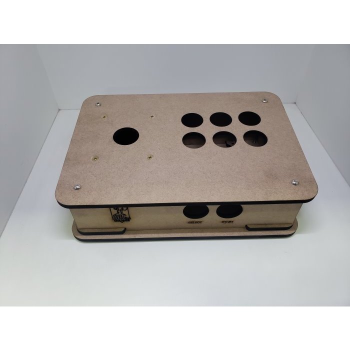 Caixa Arcade para controle Manche Tipo Aegir corte a laser MDF 6mm