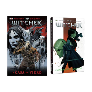 HQ Kit (acompanha com brindes) The Witcher: A casa de vidro & A Maldição dos Corvos - Paul Tobin