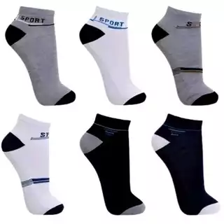 Kit 12 Pares De Meias Masculina Estampadas