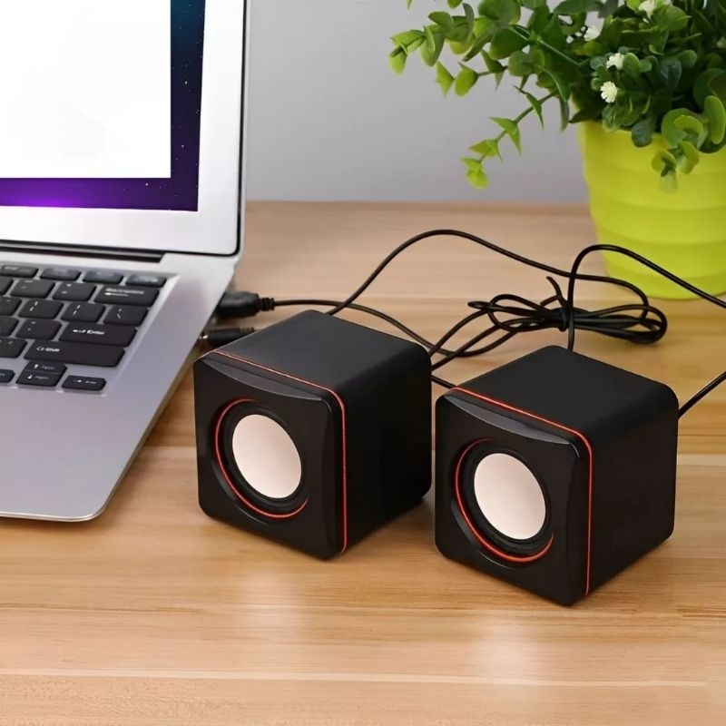 Caixa Caixinha de Som Potente Usb P2 Para Computador Pc Notebook Home Office