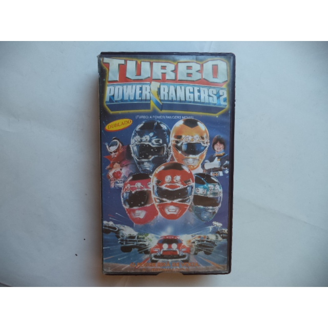 Fita Vhs Turbo Power Rangers 2 Original Dublado | Shopee Brasil