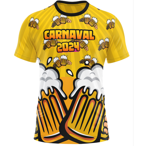 Camisa Camiseta Abad Bloquinho Carnaval Festa Divers o Tecido