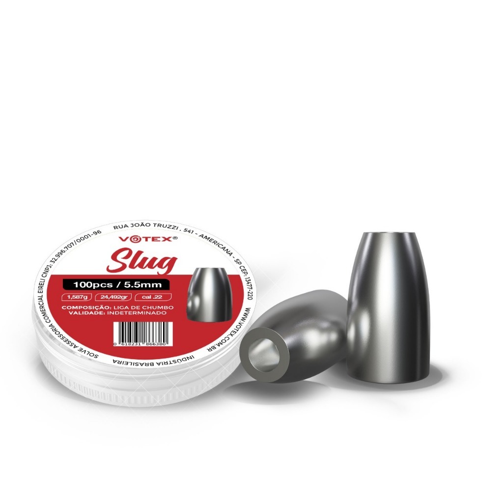 Chumbinho Slug Votex 5.5 mm