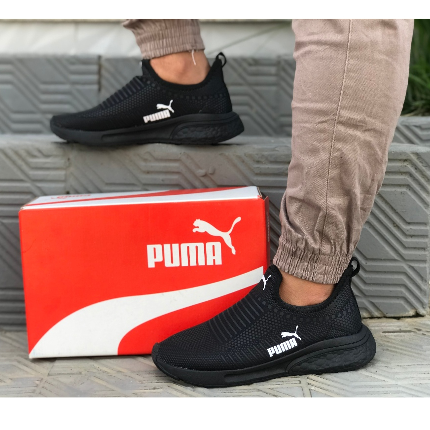 Tênis Puma Suede - Masculino Feminino Tênis Meia, Sem Cadarço ...