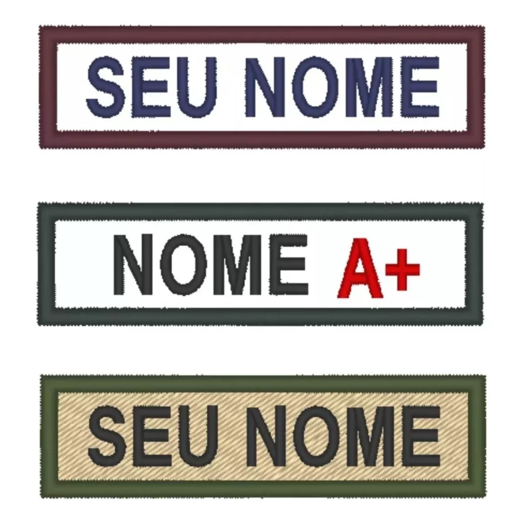 Patch Tarja Tarjetas Sutache Nome Clube Desbravadores/aventureiros