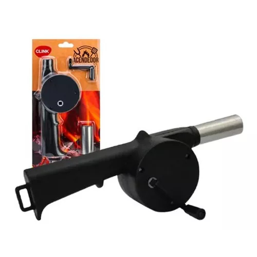 Assoprador para Churrasqueira Plastico Manivela