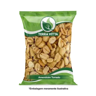 Amendoim Torrado S/pele C/sal - 1Kg em Oferta na Shopee