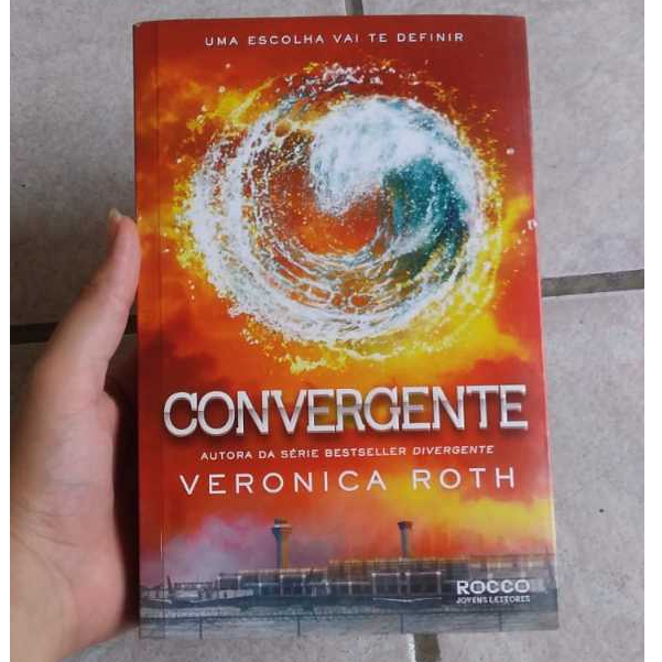 Livro Convergente Saga Divergente Veronica Roth Editora Rocco Usado Shopee Brasil