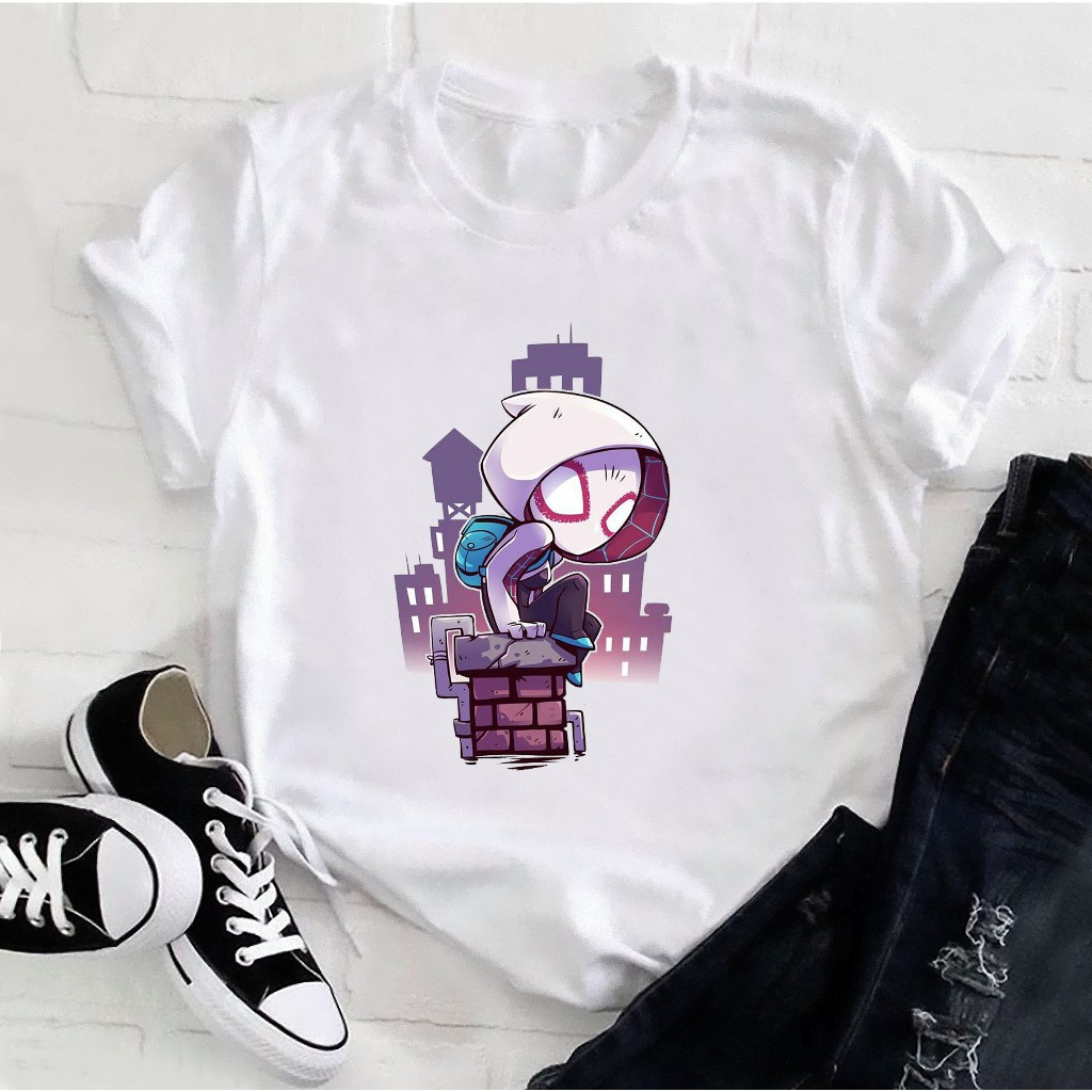 Camiseta Spider Man Ghost-Spider Gwen Stacy - Cod 85 - Escorrega o Preço