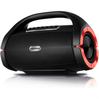Caixa De Som Amplificada Bluetooth Mondial Alto-falante Monster Sound Portátil Bivolt SK-06