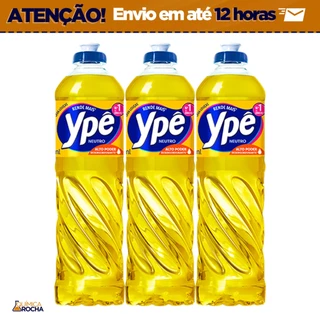 kit Detergente Ypê Neutro 500ml - 6 unidades