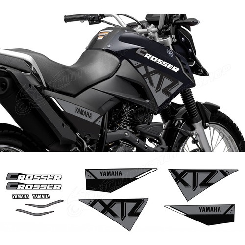 Adesivo Faixa Grafismo M22 Moto Xtz Crosser 150 2022 2023