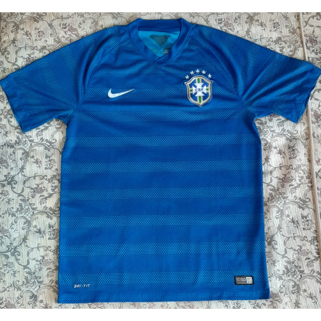 Camisa Oficial Seleção Brasileira Azul 2014