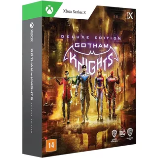 Jogo Gotham Knights BR - Deluxe Edition - (Lacrado) Mídia Física - Xbox Series X