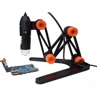 Suporte articulado para microscópio USB