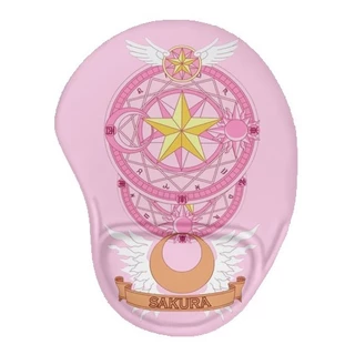 Mouse Pad Ergonômico Fofo Rosa