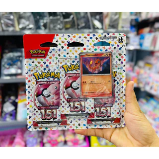 Blister Triplo Pokémon 151 Escarlate e Violeta
