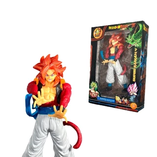Boneco Dragon Ball Gogeta Super Sayajin 4 18 cm Colecionável Action Figure Anime