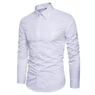 Camisa Branca Social Premium de Luxo Executiva