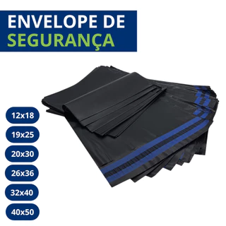 Envelopes de Segurança Para Correios 19x25 cm Milheiro 1000 Unidades