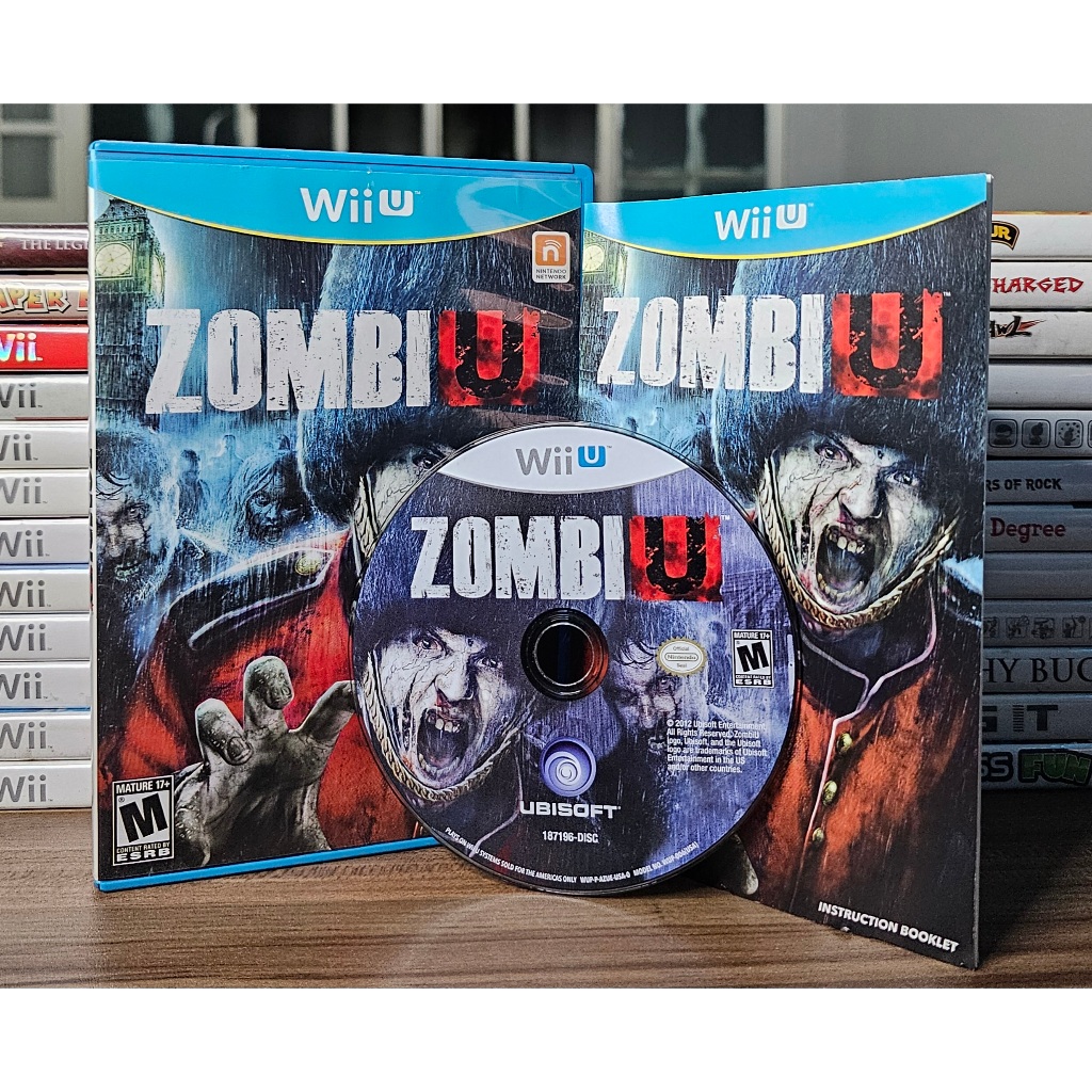 Jogo Zombi U Nintendo Wiiu Original Mídia Física