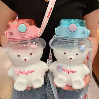 Linda Garrafa De Água Kawaii Para Menina Bear Cup