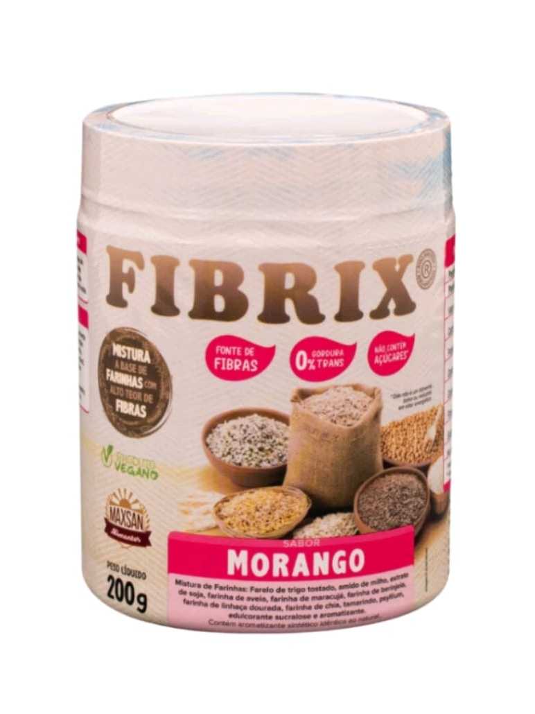 Fibrix Regulador Intestinal 200g - Sabor Morango | Shopee Brasil