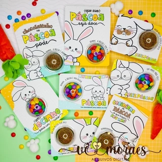Card/cartão/blister - Páscoa - 50und em Oferta na Shopee