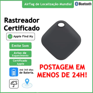 Mini Rastreador Smart Tag MFI Compatível app Buscar iPhone AirTag