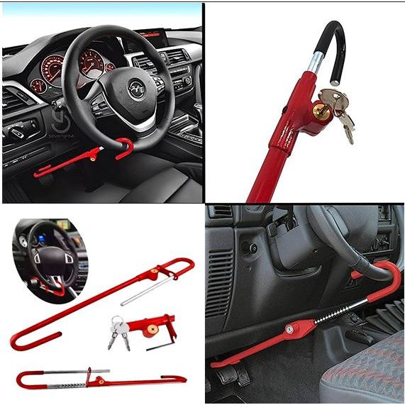 TRAVA VOLANTE E PEDAL UNIVERSAL | Shopee Brasil