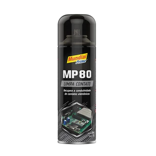 Limpa Contato Elétrico Spray MP80 300ml Mundial Prime 4.9 387 Avaliações 1mil Vendidos