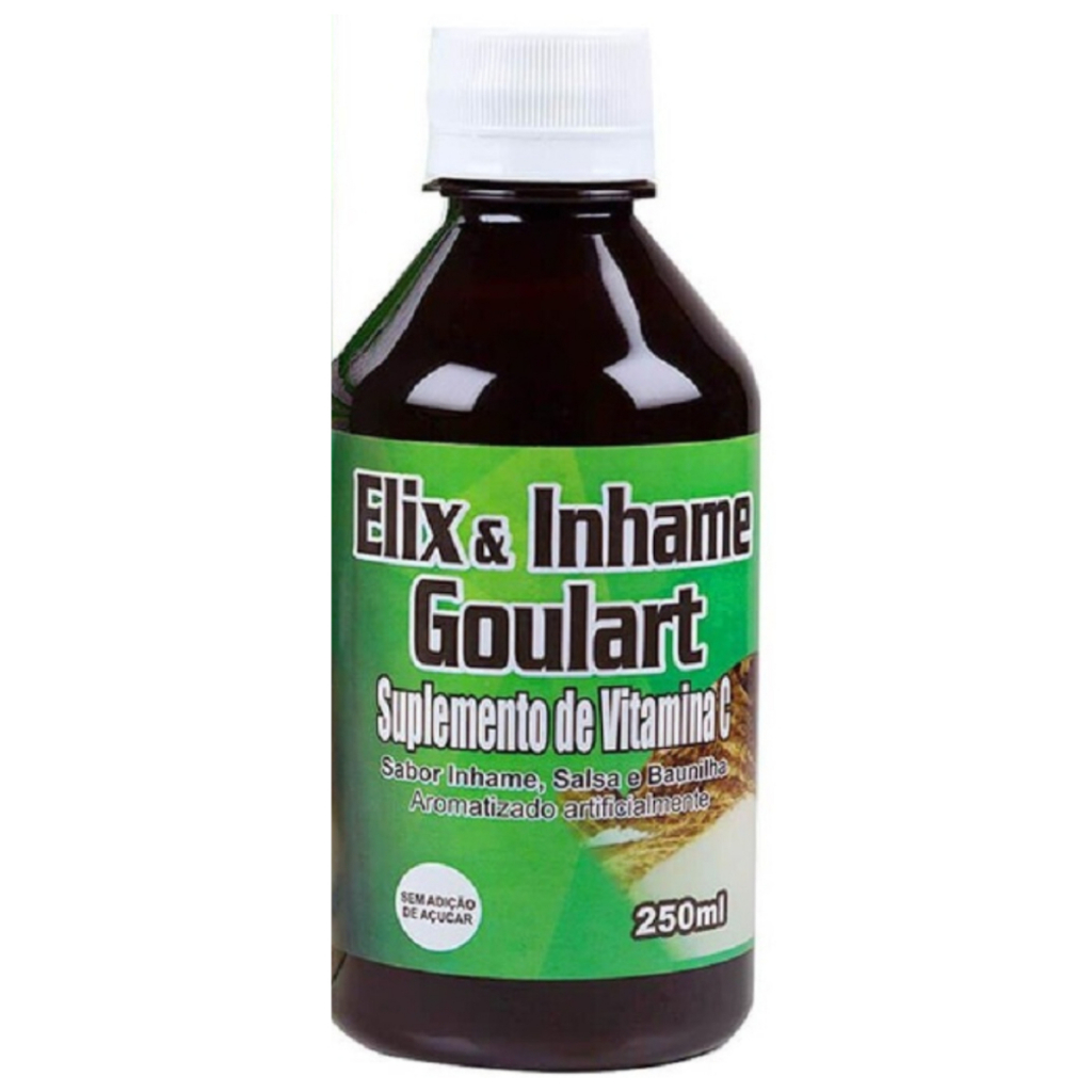 Elix de Inhame Goulart 250ml | Shopee Brasil