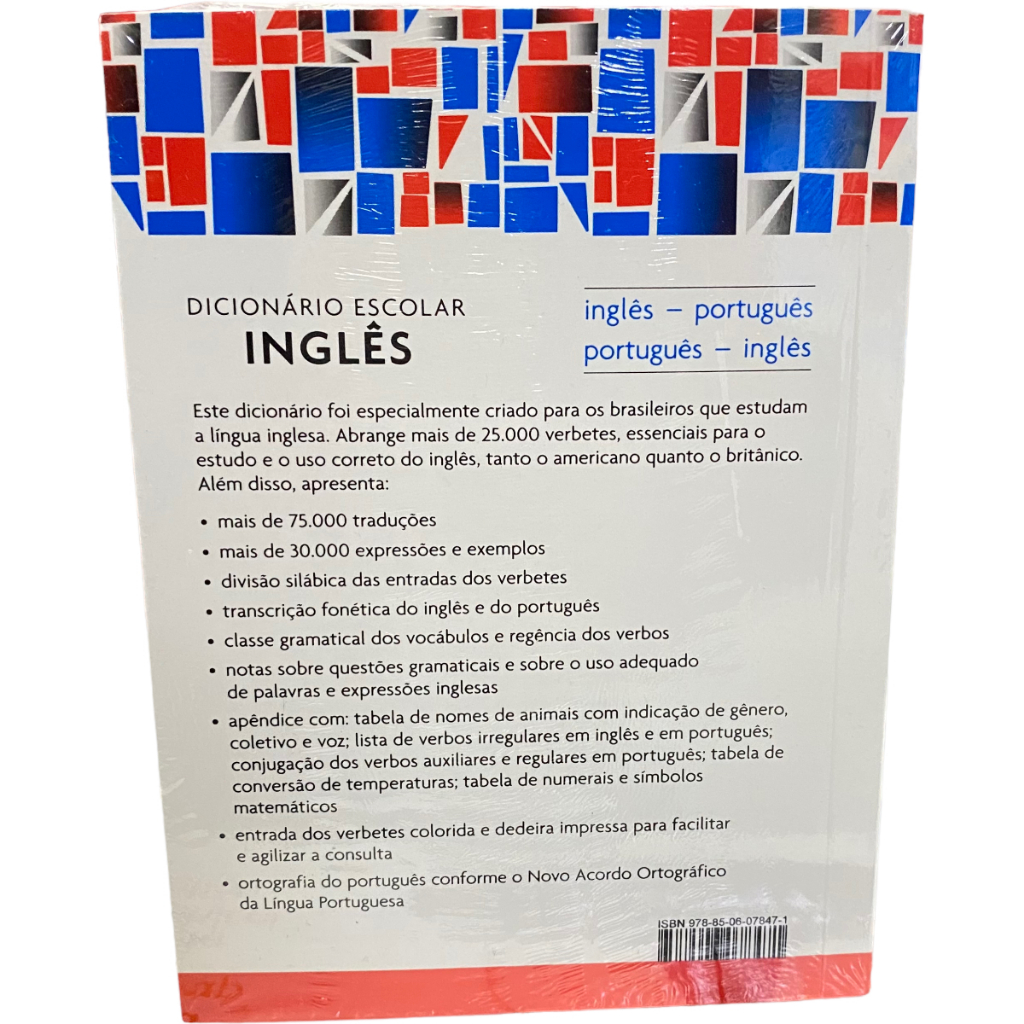 Dicionário Michaelis Inglês/Português/Espanhol | Shopee Brasil