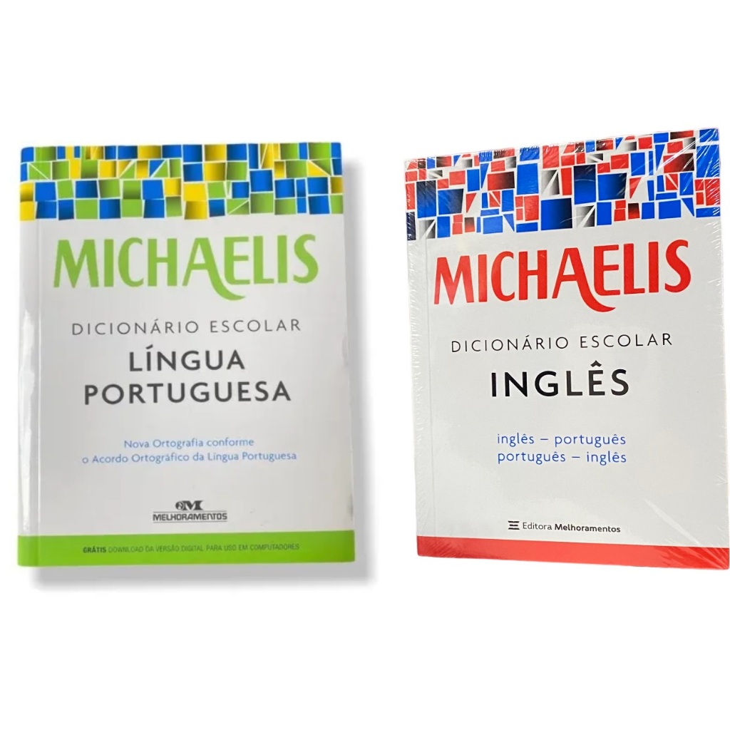 Dicionário Michaelis Inglês/Português/Espanhol | Shopee Brasil