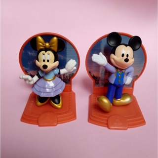 Bonecos Minnie e Mickey 50 anos Disney