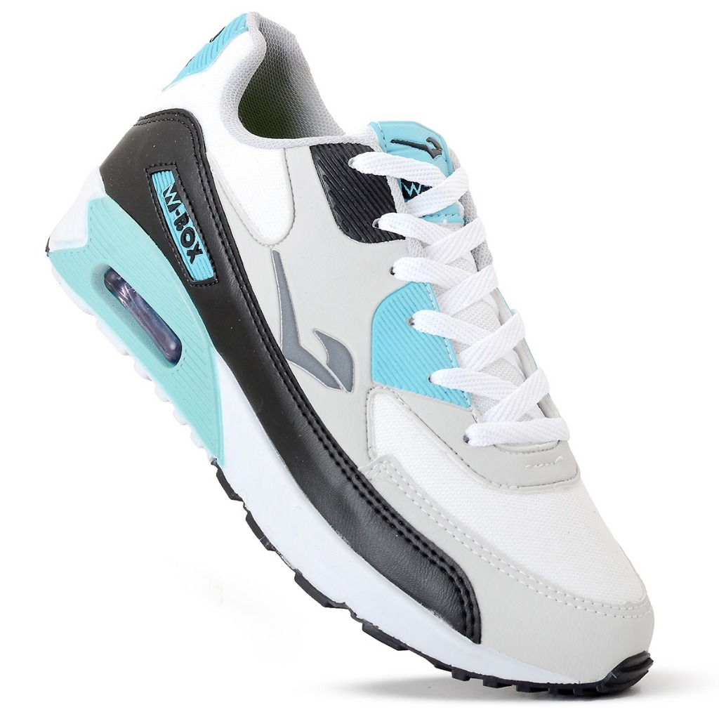 Tenis W Box 1 Branco Verde Unissex Promocao Esportivo Confortavel Envio ...