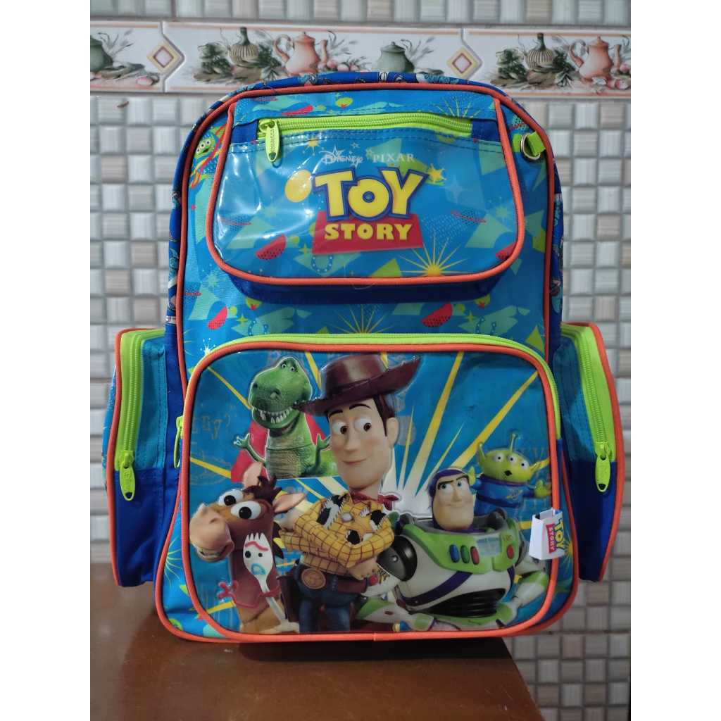 Mochila Escolar Infantil de Costas Toy Story Modelo 2024 Grande