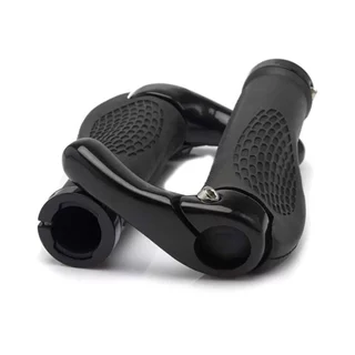 Par Manoplas Anatomicas Guidao Bicicleta Com Trava Bar End Manopla Punho Luva Bike Anatomica Com 2 Travas De Alumínio Mtb Bicicleta
