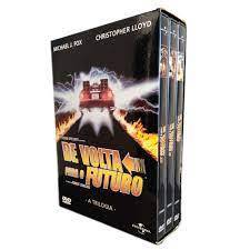 Box DVD De Volta Para o Futuro A Trilogia