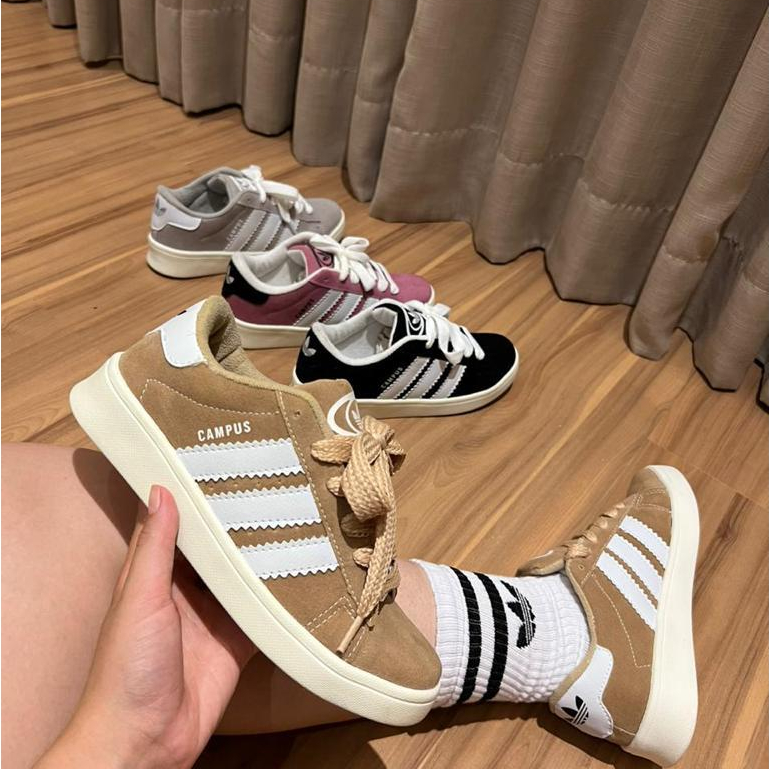 Adidas Sapatos Originais Campus Serie 00s Academia de Pao Classico Estilo Retro Top Esportes de Alta Qualidade Calcado Flutuante Casual 1414YT Melhora o Preco