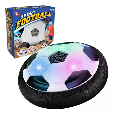 Bola de futebol flutuante elétrica para crianças led piscante kid outdoor jogos esportivos indoor