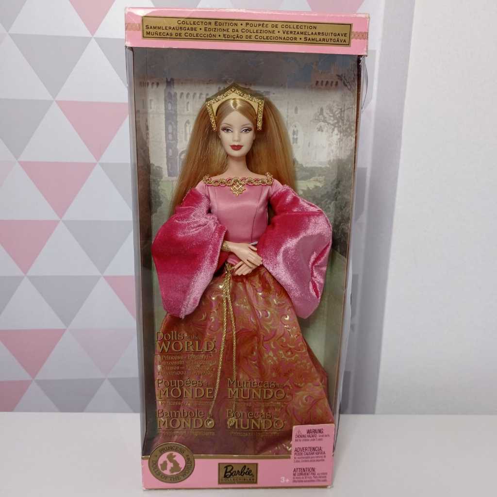 Boneca Barbie Collector Princessa da Inglaterra - Mattel