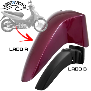 Paralama Dianteiro Completo Moto Biz 125 2006 2007 2008 2009 2010 lado A + lado B Modelo Original Pro Tork