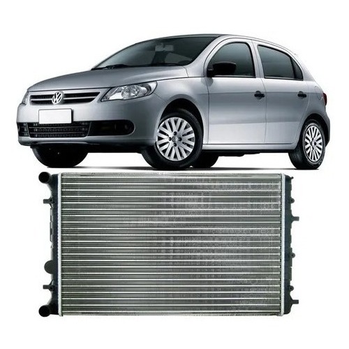 Radiador Gol G5 2009 2010 2011 com Ar Condicionado ( ORIGINAL ...