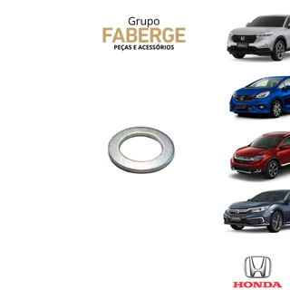 Arruela Bujão Drenagem 14mm Motor Original Honda Vários Modelos - 9410914000