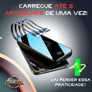 Carregador Portátil por Indução 10.000mAh - MO-378